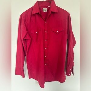 Ely Cattleman pearl button shirt